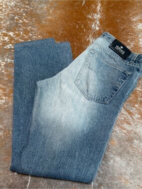 Versace Light Blue Denim Jeans